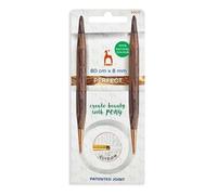 Pony Perfect Needles Circolari in Legno 80cm 8.00mm - 1 Pezzo
