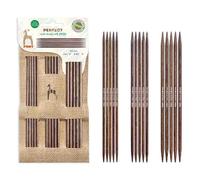 Pony Perfect Set di Aghi per Sokkennaaldenset Just Jute 20 cm - 1 Stk