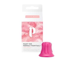 pony puffin FLAMINGO | Per una treccia perfetta piena di volume e tenuta - Prodotto in Germania | Senza lattice e vegano | Porta la tua treccia al livello successivo | Rosa per tutti i capelli