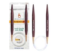 Pony Rosewood aghi circolari in legno 60cm 9.00mm - 1pc