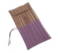 Pony Set Regalo in Tessuto: 5 Ferri da Maglia e Accessori, Legno, Multicolore, 6.5 x 3.3 x 34.5 cm