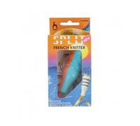 Pony Split Francese Knitter, Alluminio, Multicolore, 7 x 4 x 21 cm