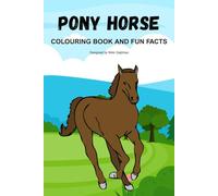 Pony Tail Horse Coloring Book