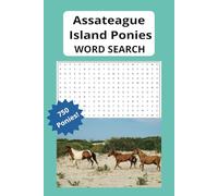 Pony Word Search Puzzle Book: Word Searches with Easy to Read Print about the Ponies on Assateague and Chincoteague Islands in Virginia, Travel Word ... Gift for Vacations, Holidays, and Relaxation