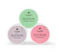 PonyHütchen 3x50 ml - Cosmetico naturale crema deodorante senza sali di alluminio - Deodorante naturale - vegano - unisex