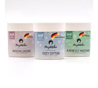PonyHütchen - Deostick - Set risparmio misto - 3 x 40 g di ricarica - vegano, senza alluminio e esperimenti sugli animali - Unisex antitraspirante naturale made in Germany - ideale per bagagli a mano
