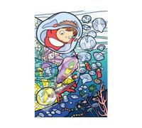 Ponyo 126 Pezzi Stained Glass Puzzle Puzzle Studio Ghibli