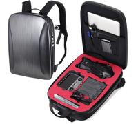PONYRC Mavic 4 Pro Case zaino, custodia da viaggio impermeabile borsa a tracolla rigida per DJI Mavic 4 Pro Creator/Fly More Combo, adatta per DJI RC 2/RC Pro 2, batterie, hub di ricarica e altri