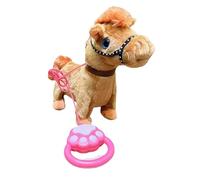 ponys Di Peluche Elettrico - ponys Interattivo Che Cammina E Canta, Cavallo Giocattolo Parlante E d-anzante Con Guinzaglio, Glutei Che Scuotono La Testa, Realistico Cavallo Di Peluche Elettrico