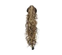 Ponytail Extension Claw Clip Ponytail,30 pollici Black Pony tail for Women Long Curly Wavy Hair Extensions Sintic Hairpiece for Daily Party Use(86H10)