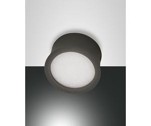 Ponza lampada soffitto spot led 7w antracite rotondo [EEK: A]