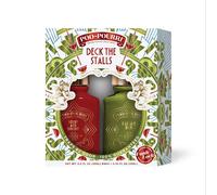 Poo-Pourri Deck The Stalls Gift Set Berry and Bright 2 fl oz e Balsam Bum 2 fl oz - Mirtillo rosso, cannella, abete balsamico e legno di cedro