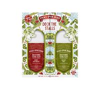 Poo-Pourri Deck The Stalls Tear Away Gift Set, spruzzatore tascabile Berry and Bright da 1 fl oz e spruzzatore tascabile Balsam Bum da 1 fl oz