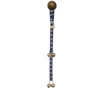 PoochieBells Dog Campanello, Bone Appetite Brown Desther