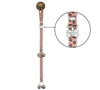 PoochieBells Mudslide Paw Prints PBMUDSLDE, Poliuretano, Standard