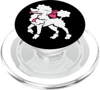 Poodle Dog 50s Sock Hop Rockabilly 1950s Dance Party Doo Wop PopSockets PopGrip per MagSafe
