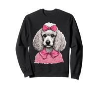 Poodle Dog Love Pink Poodle Proprietario Felpa