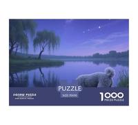 Poodle Puzzle Impossible 1000Pcs animale domestico Cane Decorazione Per La Casa. Giochi Rilassamento E Intelligence Per Adulti E Ragazzi Da 14 Anni 70x50cm/1000pcs