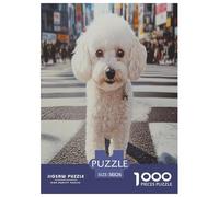 Poodle Puzzle Impossible 1000Pcs Decorazione Per La Casa. Giochi Rilassamento E Intelligence Per Adulti E Ragazzi Da 14 Anni 38x26cm/1000pcs