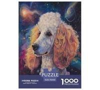 Poodle Puzzle Impossible 1000Pcs Decorazione Per La Casa. Rilassamento E Intelligence Per Adulti E Ragazzi Da 14 Anni 70x50cm/1000pcs