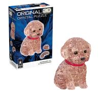 Poodle Red Standard Crystal Puzzle