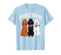 Poodle Squad Standard Poodles Fourth of July Maglietta