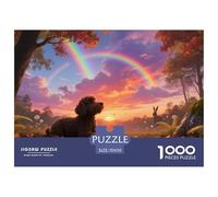 Poodle(Toy Poodle) Puzzle Impossible 1000 Pezzi Pet Dog Decorazione Per La Casa. Rilassamento E Intelligence Per Adulti E Ragazzi Da 14 Anni 70x50cm/1000pcs