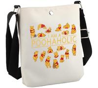 Pooh Bear Gift Cartoon Character Fans Gift Pooh Bear Accessori I Am A Poohaholic Borsa da viaggio, Poohaholic Cb Eu, Borsa cosmetica con stampa