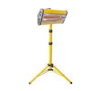 POOIQX Lampada for verniciatura for Auto for Essiccazione a infrarossi a Onde Corte for Pellicola da Forno Supporto Portatile 2 in 1 Mobile, Riscaldatore Industriale(Bracket Type)