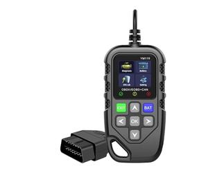 POOIQX Scanner OBDII YM119 Multi-Lingue Funziona for Tutte Le Auto Lettore di Codici OBD2 Strumento Diagnostico for Leggi Informazioni del Veicolo,Facile da Usare