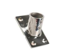 POOIQX Supporto in Acciaio Inossidabile Robusto e Resistente alla corrosione, Supporto Stabile for i Tuoi sedili, Base angolare Regolabile, Accessori for ferramenta,Raccordo Marino Robusto