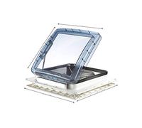 POOIQX Ventilatore Manuale For Tetto RV For Camper For Con Ventola Di Scarico Bidirezionale 12V For Ingresso E Uscita A 3 Velocità,Facile manutenzione