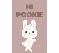 Pookie Notebook: Bunny Journal for Teens and Adults, 120 lined pages, 6x9 inches, His and Hers Gifts