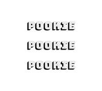 Pookie Notebook: White Journal for Teens and Adults, 120 lined pages, 6x9 inches, His and Hers Gifts