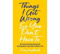 Pooky Knightsmith Things I Got Wrong So You Don't Have To (Tascabile)