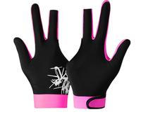 Pool 3 Dita Guanti - Guanti Traspiranti Anti -slip, Per Indici Di Biliardo | Design Comodo Comodo Leggero, Guanto A Mano Sinistra Portatile Con Aperture Per Le Dita Per Il Torneo Di Gioco Di