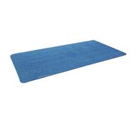 Pool Blanket, Foldable Solar Mat Cover, Waterproof Heat Insulation Sheet, Rettangolare Safety Heater for Outdoor Pools, Summer Sunbathing, Spa Warmth, Backyard, Energy Saving Blue
