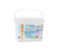 POOL CARE Chlor 250 5 Azioni, Cloro Multiazione, in Pastiglie da 250 gr a Lenta Dissoluzione, per Piscina - 3 KG