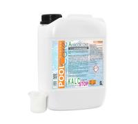 Pool Care KALC STOP + Dosatore, Anticalcare Concentrato, per Piscina - 5 LT | Sequestrante del Calcare e del Ferro, Ideale per la gestione dell'acqua di Piscina