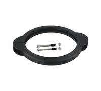 Pool Clamp Collar per anello, ricambio per pompa filtro a sabbia Intex 12 e 14 pollici con viti, plastica ABS nera
