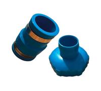 Pool Cleaner Skimmer Adapter - ABS Vacuum Hose, Connector Replacement and Automatic Maintenance Accessories | 9 x 6 cm Durable Cone to Attach Accessories for Outdoor Swimming Water Return Fountains