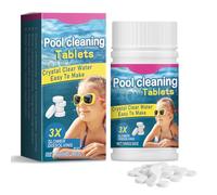 Pool Cleaning Tablet,100g Compressa per la Pulizia della Piscina,Magic Pool Clean Tablet, Magic Pool Tup Cleaner, per Piscine,Spa,2026New