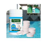 Pool Cleaning Tablet for Safe and Crystal Clear Water, Protects Against Harmful Sun Rays, 100 Tablets Pack - Jaysuing -4000575959563