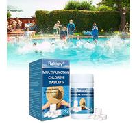 Pool Cleaning Tablets, Multifunction Compresse Effervescenti Per Piscina, Compresse Per La Pulizia Delle Piscine, per Piscina, Toilette, Jacuzzi, Spa, 100g