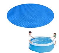 Pool Cover - 220x150cm Pool Solar Blanket | Insulate Heat, Waterproof Pools Cover | Foldable Rectangular PE Material, Summer Spa Safety Protection, Dustproof, Rainproof
