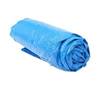 Pool Cover, Dust Protector, Waterproof Drawstring Blanket with Safety Design, Outdoor Shield Tarp for Hot Tub Winter Spa Summer Lawn Garden Inground Swimming Pond, Blue