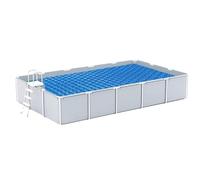 Pool Cover, Pool Solar Blanket, UV-Resistant Heating Safety Blanket for Hot Tub, Spa, Pond, Swimming, Inground, Summer, Winter, Garden, Lawn, Durevole, Lightweight, Reusable