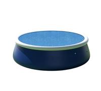 Pool Cover - Round Tub Bubble Protector Blanket for Heat Retention Protection | Dust Resistant with Waterproof Layer, Garden Spa Tub Outdoor Deck Backyard for Camping Home Use Storage Shield, 118.11in