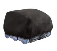 Pool Cover, Vacuum Weatherproof Cover, Uv Resistant Protection with 30 Inches Size, Cleaner Storage for Patio, Yard, Garden, Outdoors, Home, Apartment, Men, Women, Black Gray