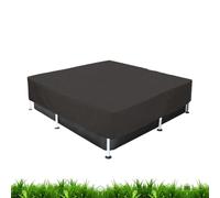 Pool Covers, Waterproof Rettangolare Frame Covers, 96,06 x 96,06 x 35,43 pollici UV Resistant Dust-Proof Protector, Swimming Pond Cover, Durable and Secure, Ideal for Outdoor Pools